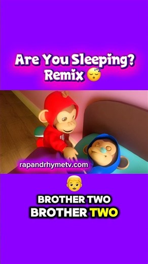 🎤 Are You Sleeping? Hip Hop Remix for Kids! 🔔🐵