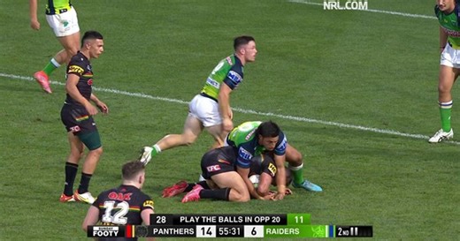 Crichton spins and slides to score his second