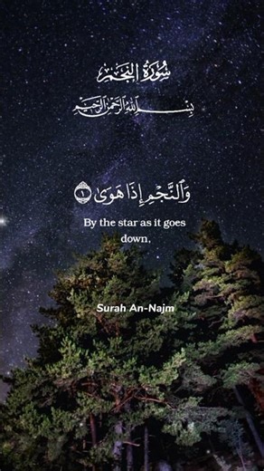 Surah An-Najm (1–9)💛🌹✨#quran #quranrecitation #unfrezzmyaccount