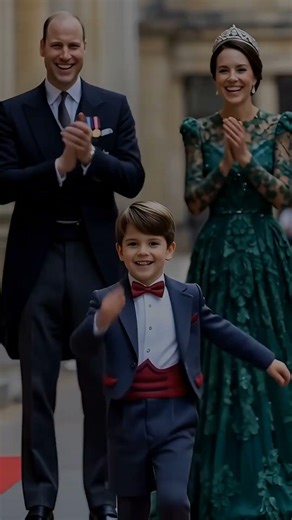 Princess kate and Prince Louis funny dance moments at coronation party #shorts #princelouis #kate