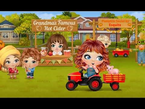 199 Tractor with piggy on hay