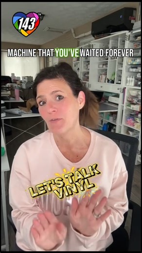 So your new cutting machine finally arrived! 🎉📦 Now what? If you are staring at that machine with a million questions, don't worry—we have the answers. Here is the quick breakdown between the two main types of vinyl you need to know: 1️⃣ Adhesive Vinyl: Think of this like a sticker with a sticky surface. Perfect for hard surfaces like tumblers and picture frames. 2️⃣ HTV (Heat Transfer Vinyl): Also known as "Iron On." This is for fabrics like t-shirts! It needs a heat source (iron or heat pres