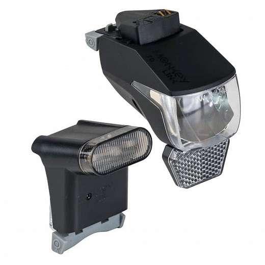 MonkeyLink ML-Light 70 Lux Connect Sport Beleuchtungs-Set für E-Bikes