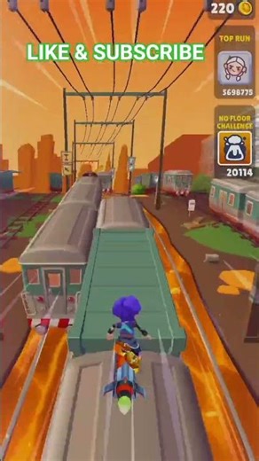 lava challenge🔥#subwaysurfers #gameplay #gaming #like #subscribe #trending #music