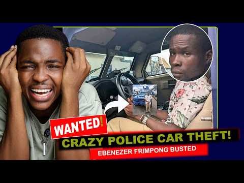 He Stole a Police 🚓 Car in Ghana 😳😳