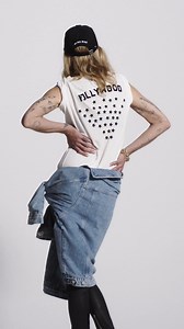 LIVE NOW — Download the ANINE BING app to shop the new Louis Tee Hollywood first. Featuring Erin Wasson for Spring 2024. | ANINE BING