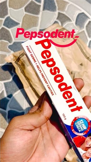 Pepsodent Toothpaste Unboxing Review #shorts #viral #unboxing #trending #youtubeshorts