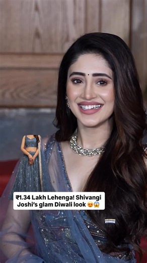 @filmfashionfitness on Instagram: "Shivangi Joshi stuns in Designer Blue Lehenga worth ₹1.34 Lakh @shivangijoshi18 😱😍 #filmfashionfitness #celebrity #trendingreels #luxurylifestyle #luxury #shivangijoshi #reels #trending #viralvideo #viral #trending #luxuryhomes #luxurylife #instalike #reels"