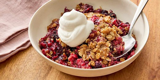 Triple Berry Crisp