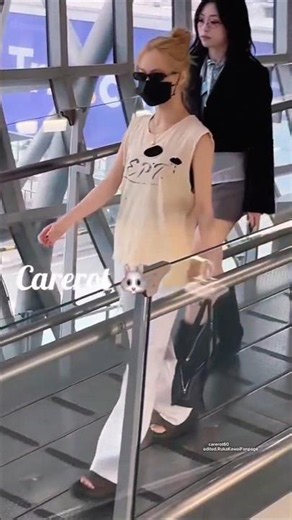 RUKA at Thailand Airport go to Japan✈️♥️ BABYMONSTER Thailand #BABYMONSTER #RUKA #루카 #베이비몬스터