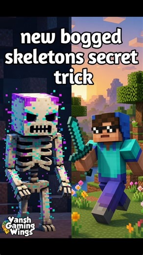 STOP Fighting Bogged Skeletons! Do THIS Instead 🧪 #shorts #minecraft