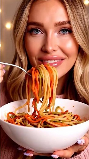 Noodles Eating ASMR | Slurping, Chewy & Satisfying Eating Sounds 🍜🎧 #relaxingasmr #mukbang