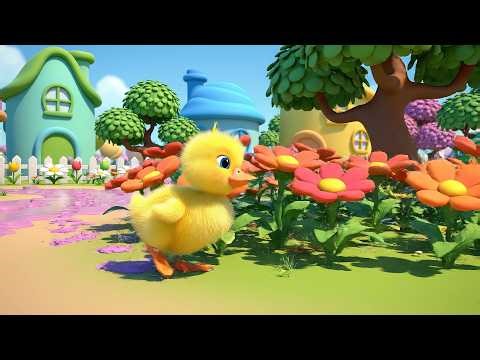 Baby Ducklings Say Quack Quack Quack | Counting & Animal Sounds for Kids