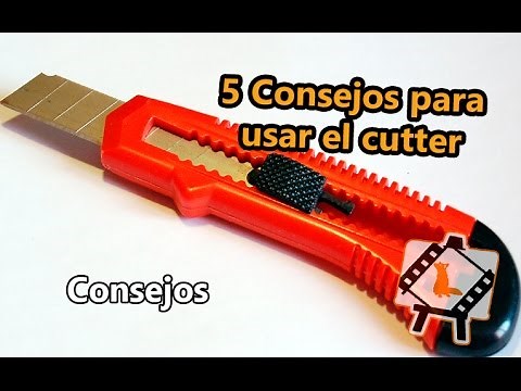 5 Consejos para usar el cutter /Consejos