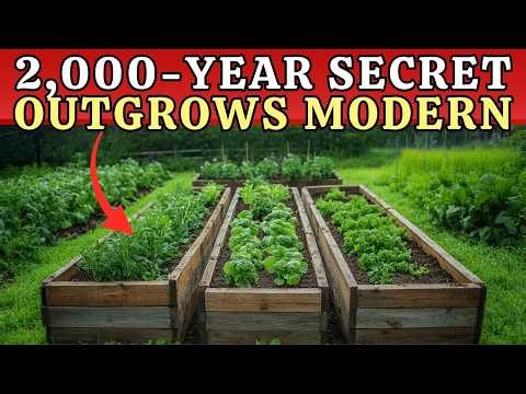 This 2,000-Year-Old Farming Secret Method Is Still Produces Bigger Harvests Than Modern Raised Beds!