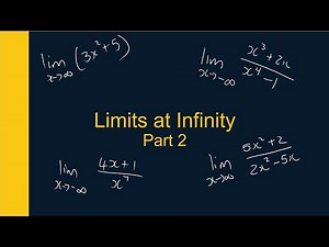 Limits at Infinity Part 2