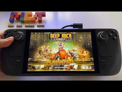 Deep Rock Galactic - Steam Deck gameplay
