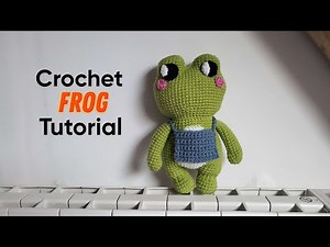 How To Crochet This Cute Frog Step By Step Tutorial