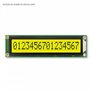 [Hot Item] Monochrome 16X1 LCD Screen 8 Bit Parallel 1601 Stn Yellow Green Character LCD Module