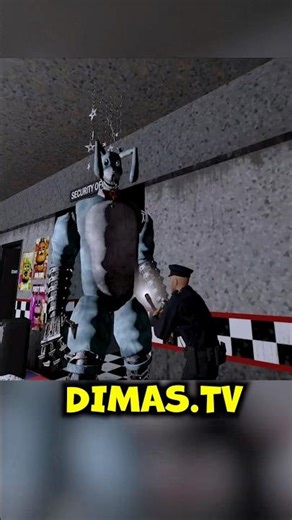 Animatronics Scare the Guard in Garry's Mod GMOD FNAF Coop VR Part 6