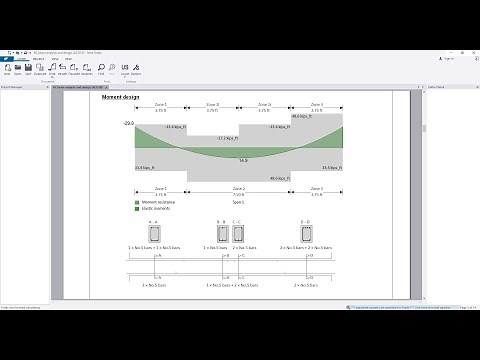 1. Tekla Tedds 2021 tutorials for Beginner | Analysis and Design RC Beam As per ACI 318