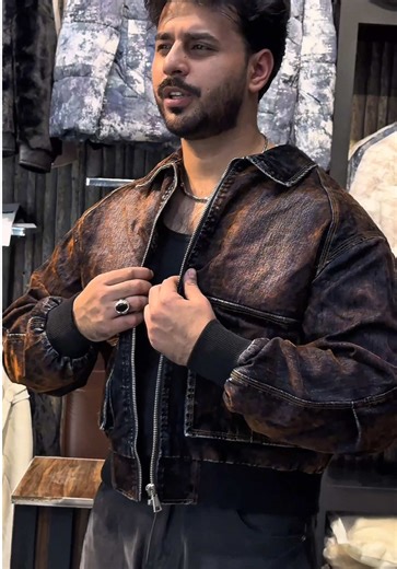 Rust denim jacket now in stock .. whatsapp for order : 03238350121