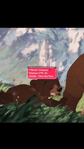 1 Tiktok 1 Chanson 🎶 Chanson n°10 : En chemin - Frère des Ours 🐻 #disney #speedup #disneysongs #brotherbear #songs #disneymusic #viral #blowthisup #dontletthisflop #voyage #journey #CapCut