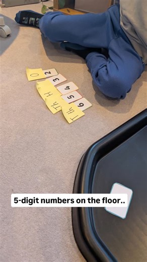 5-digit numbers on the floor. Reading about Steve Backshall made accessible. Learning shown through a comic biography . #StockportParents #ManchesterParents #CheshireParents #PrimaryLearning #MathsInAction ReadingForUnderstanding InclusiveTeaching LearningDifferently HomeLearning | The Woodford Learning Nest | Facebook