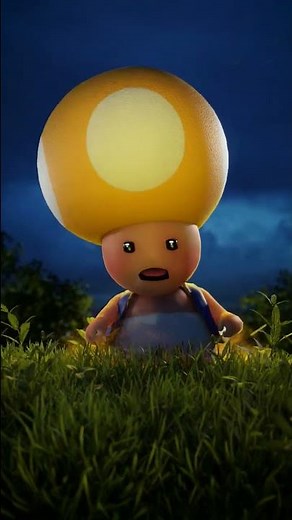 can I get a.. (super saiyan toad) #dbz #toad #supermario #supersaiyan #animation