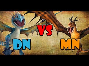 Deadly Nadder vs Monstrous Nightmare | SPORE