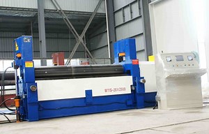 [Hot Item] Sheet Roller Bender Ms Pipe Rolling Machine 3 Roller Plate Bending Machine