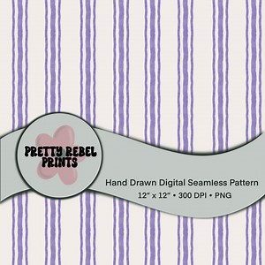 Purple Watercolor Vintage Vertical Stripe Seamless Pattern Transparent Background PNG Watercolor Striped Digital Paper Printing Textile - Etsy