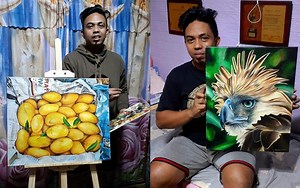 Deaf artist from Davao goes viral with lifelike paintings