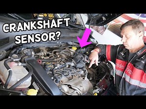 WHERE IS THE CRANKSHAFT POSITION SENSOR LOCATED ON FIAT ALFA ROMEO