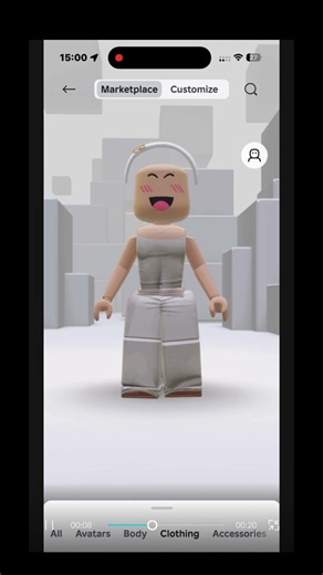 IGNORE THE BATTERY POP UP😭🙏 #robloxavatar #roblox