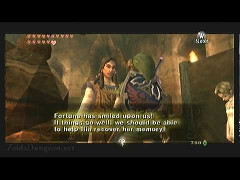 Legend of Zelda Twilight Princess Walkthrough 18 (1/7) "In Search of The Sky: Memory"