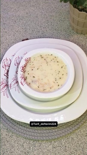 Şehriyeli Terbiyeli Tavuk Çorbası