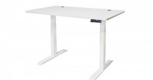 Pro Dual Electric Standing Desk White Frame With Desktop (More Options)