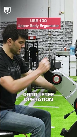French Fitness Arm Bike Demo | UBE100 Upper Body Ergometer 💪