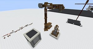 A crane i made using the create mod!