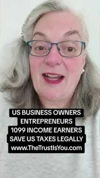 Make at Least $100,000 Gross in 1099 Income Save 5 Figures in Taxes Legally!