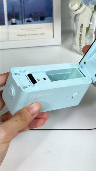 How simple it is to use the P31S label printer! #polono #labelmaker #printer #portableprinter #fyp