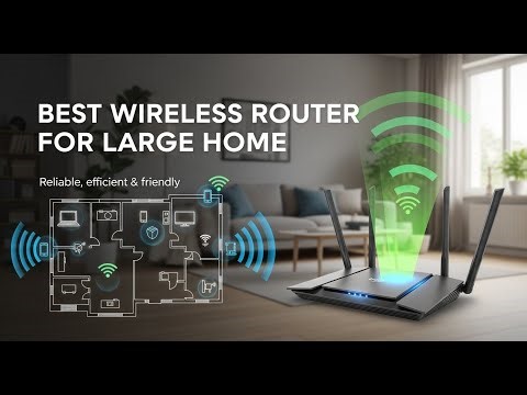 TOP 5 Best Wireless Router for Large Home 2025 | Smartest Routers for Big Homes in 2025