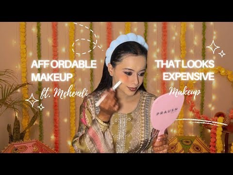 Pocket friendly makeup for wedding season❤️✨ | Mehendi makeup | Affordable makeup