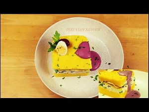 CAUSA | PERUVIAN POTATO SALAD WITH CHICKEN