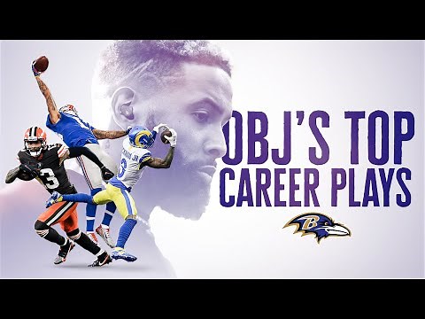 Odell Beckham Jr’s Top Career Plays | Baltimore Ravens
