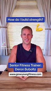 How to build strength as a senior! You must exercise on a regular basis. You don’t need to lift heavy weights. 1-5 pound dumbbells or body weight workouts will do the trick. I can help you get stronger at www.growyoungfitness.com I help seniors (65 ) live a healthy lifestyle! #SeniorFitness #exerciseforbeginners #athomeworkouts #fitnesstips #healthtips | Grow Young Fitness
