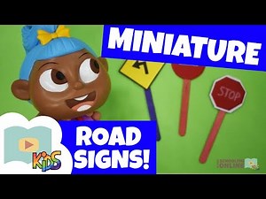 How to Make Miniature Road Signs: Step by Step Crafts for Kids
