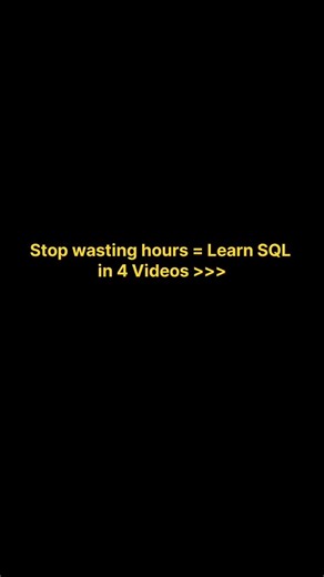Harry on Instagram: "Stop Wasting hours to Learn SQL 🚀 Follow @coding_knowladge For More 🔥 #skills #coding #Programming #iit #engineering"