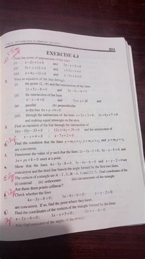 Class 12 Math Chapter-4 Ex 4.4 Most Important Questions 2026 #ytshorts #shorts #2026 #shortsvideo
